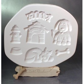 Dog Sprig for Clay Building